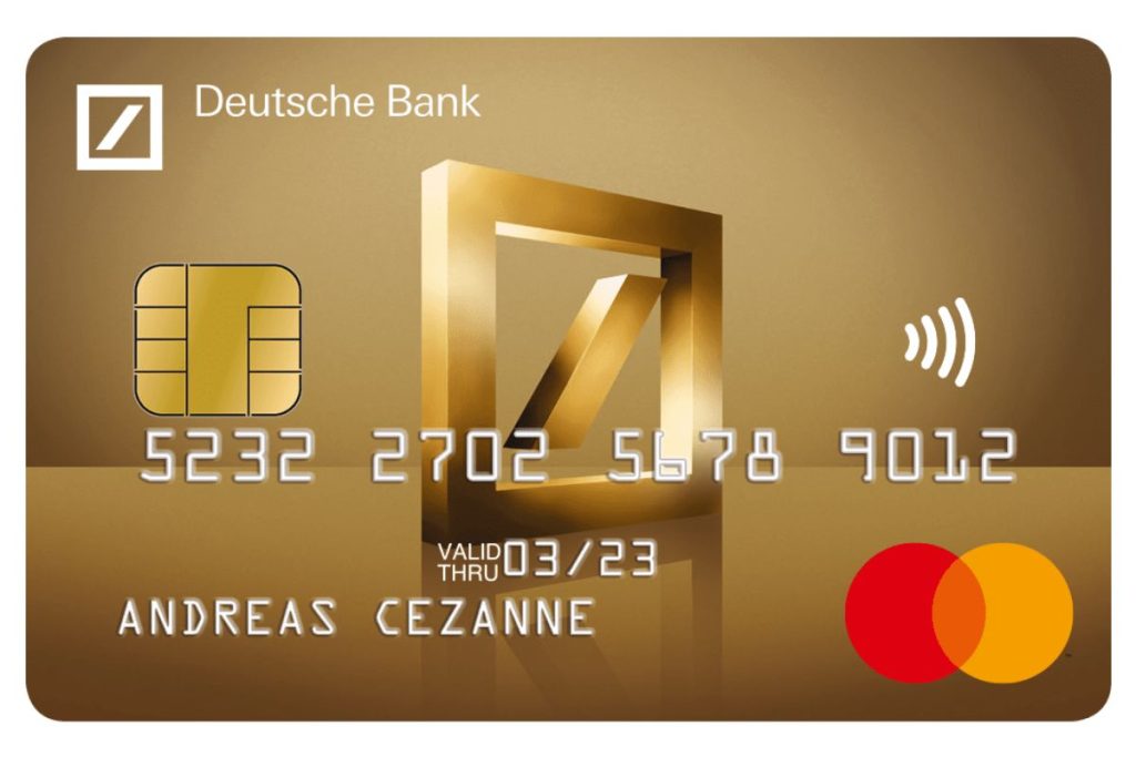 Deutsche Bank Card Gold2